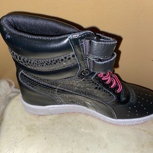 Puma Hightop Wedge Sneakers